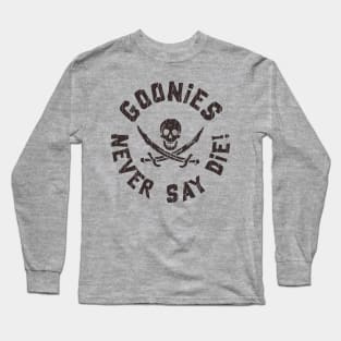 Goonies Never Say die Retro Long Sleeve T-Shirt